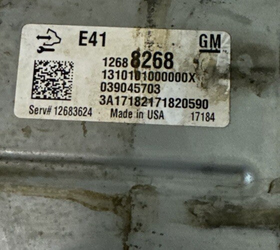 2017 GMC SIERRA SILVERADO ENGINE COMPUTER CONTROL MODULE OEM 12688268