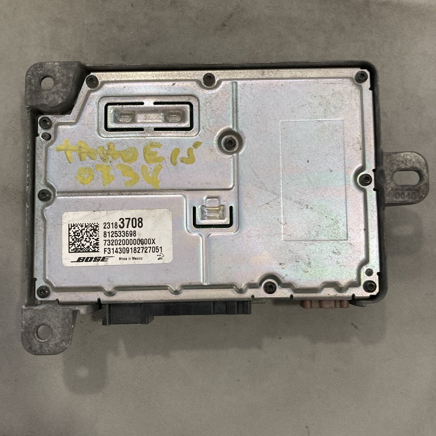 2015-2020 Chevrolet Tahoe BOSE Audio Amplifier 23183708