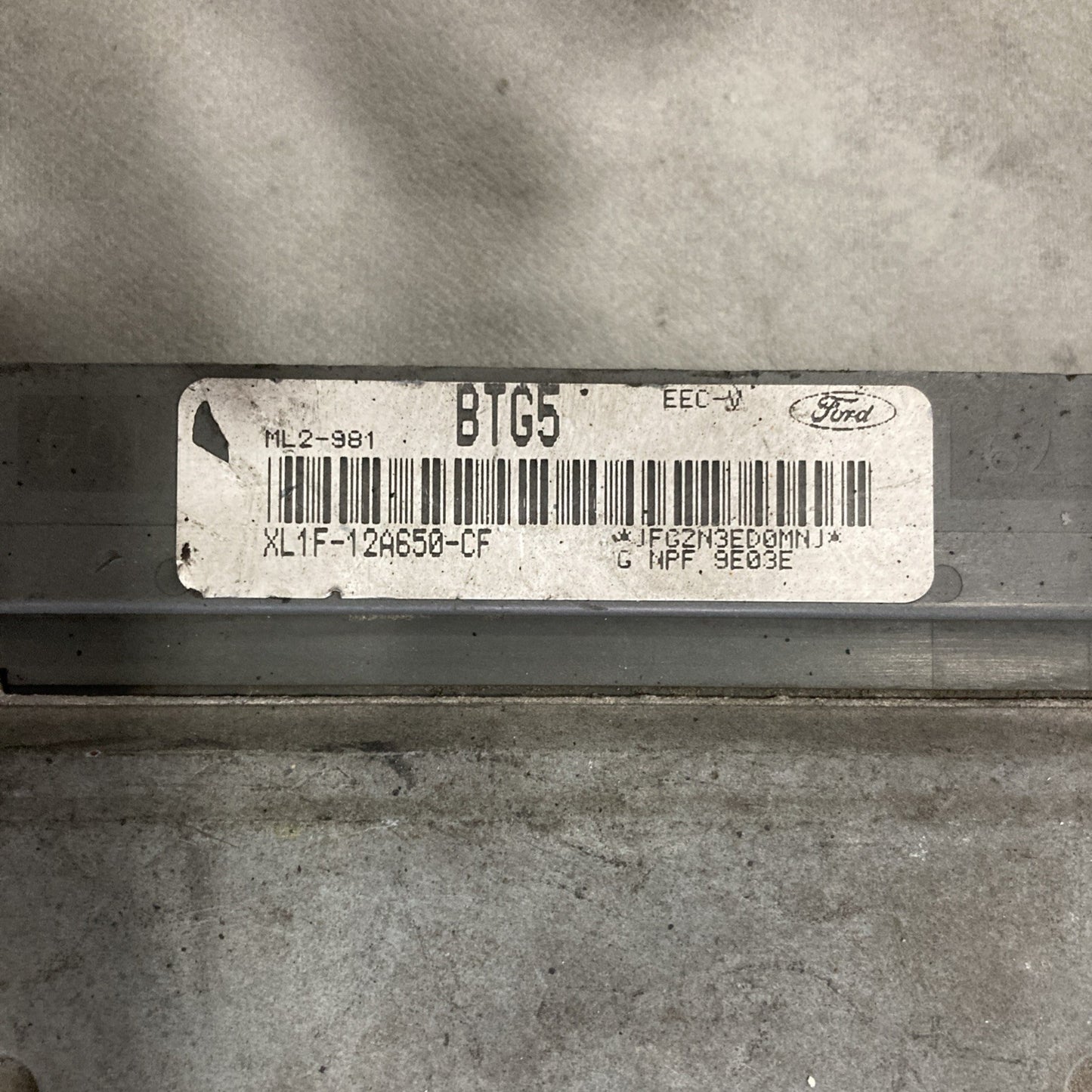 1999 Ford Expedition 4.6L ECU/ECM XL1F-12A650-CF