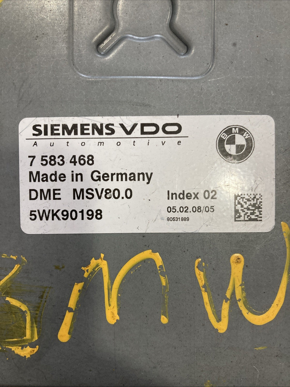 2008-2010 BMW 528i ECU/ECM 7 583 468