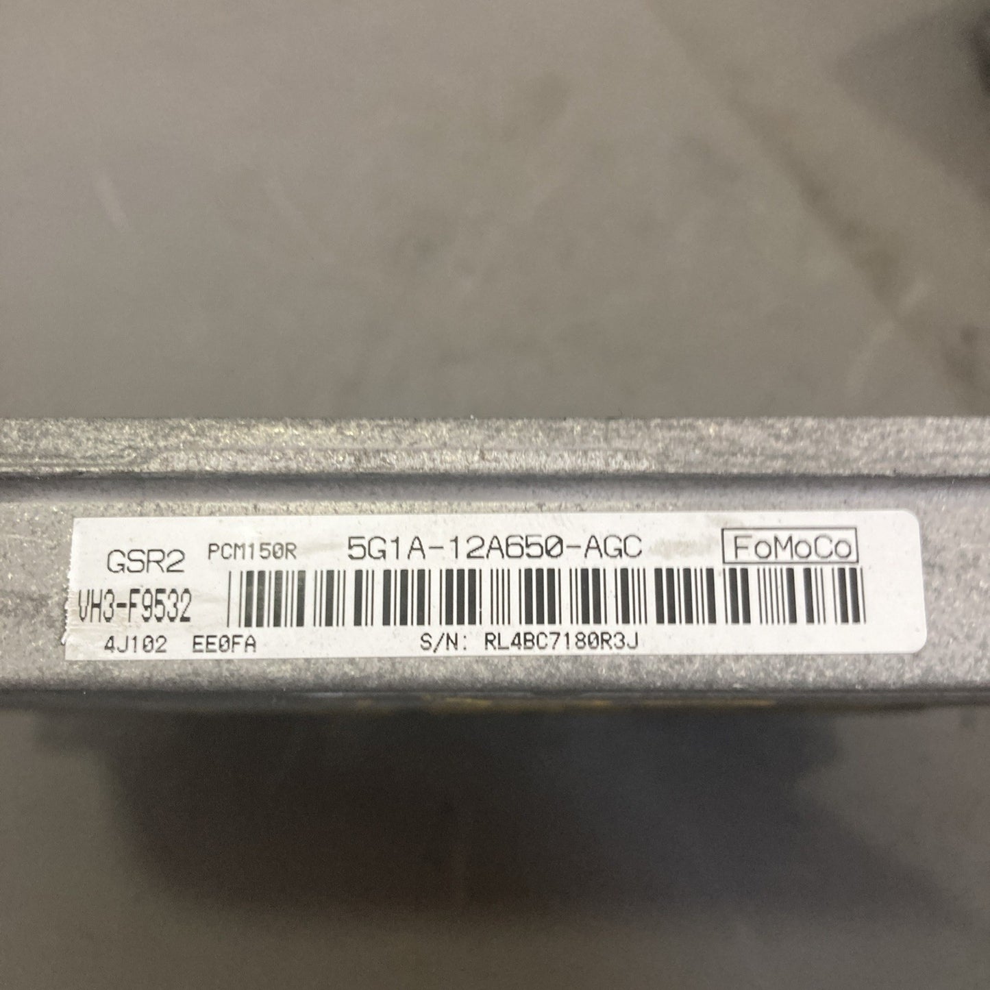 2005 Ford Five Hundred 3.0L ECU/ECM 5G1A-12A650-AGC