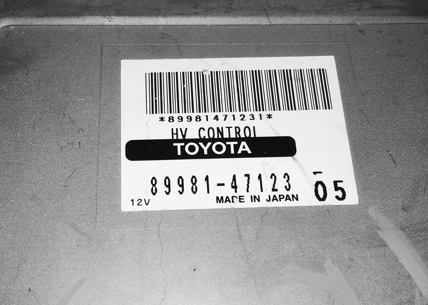 2005 Toyota Prius Hybrid ECU 89981-47123