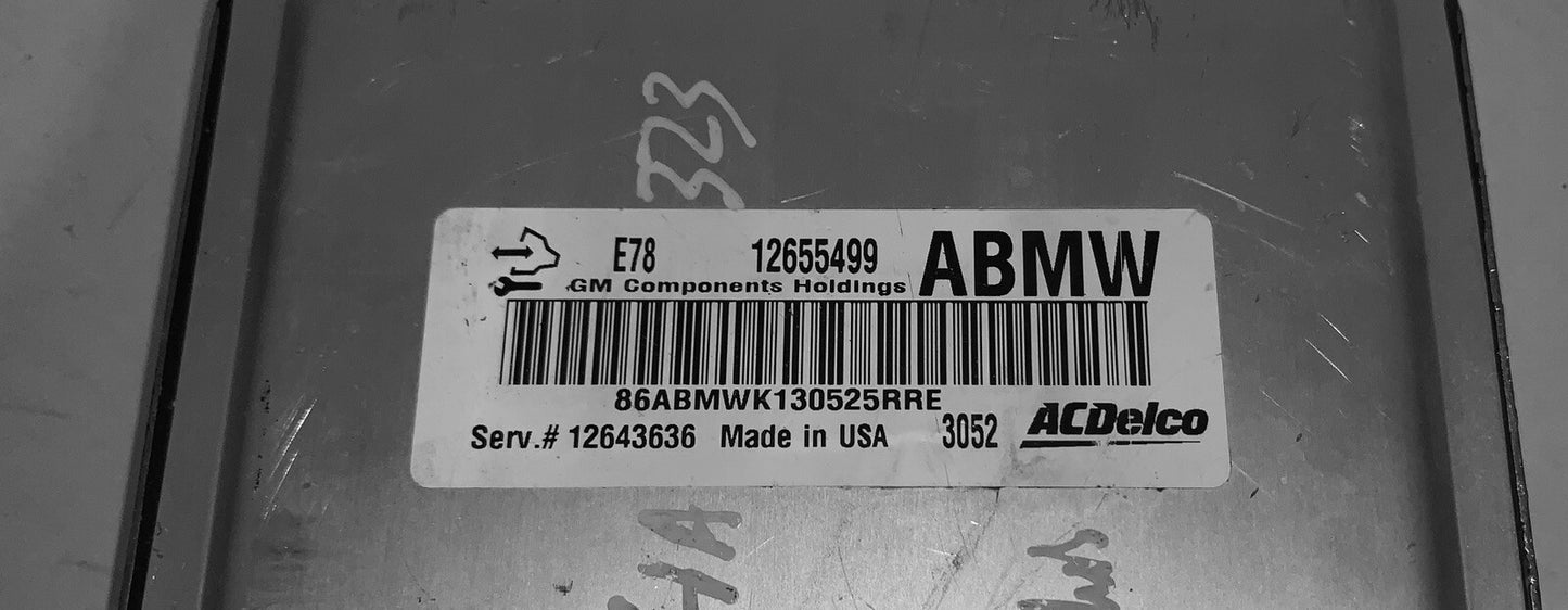 2012-2014 Chevy Cruze ECU 12655499