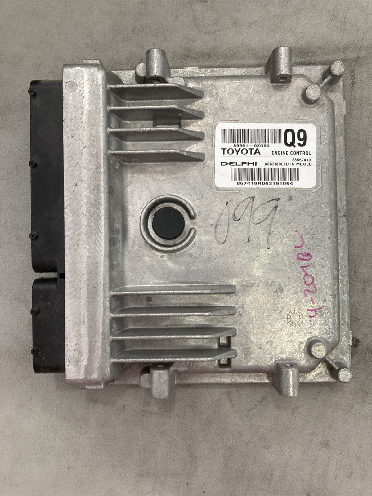 2017-2019 Toyota Corolla ECU/ECM 89661-0ZQ90