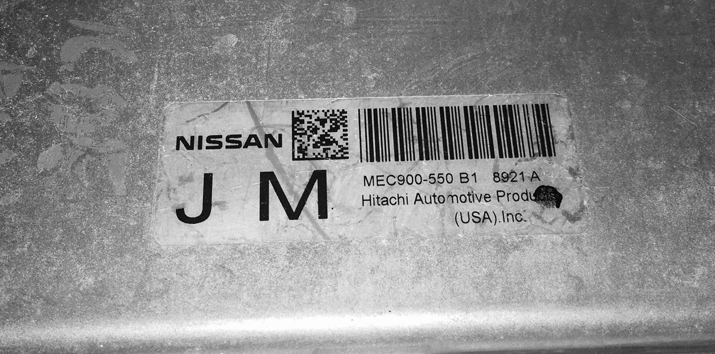2009 Nissan Versa ECU MEC900-550 B1