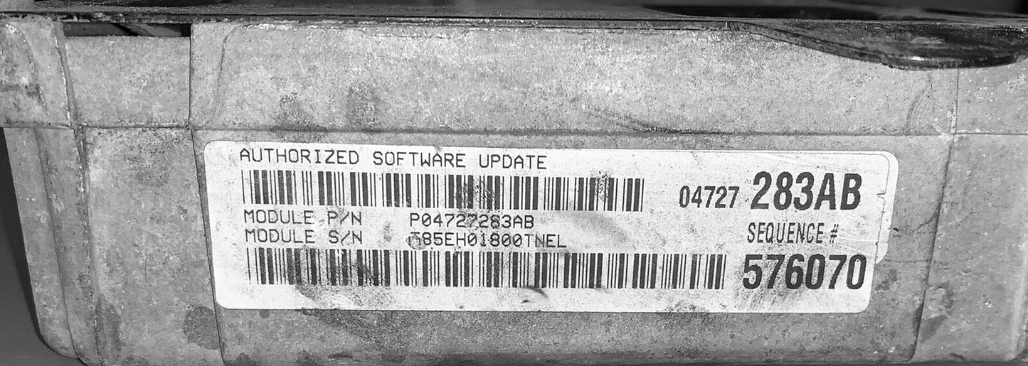 2000 Dodge Caravan ECU P04727283AB