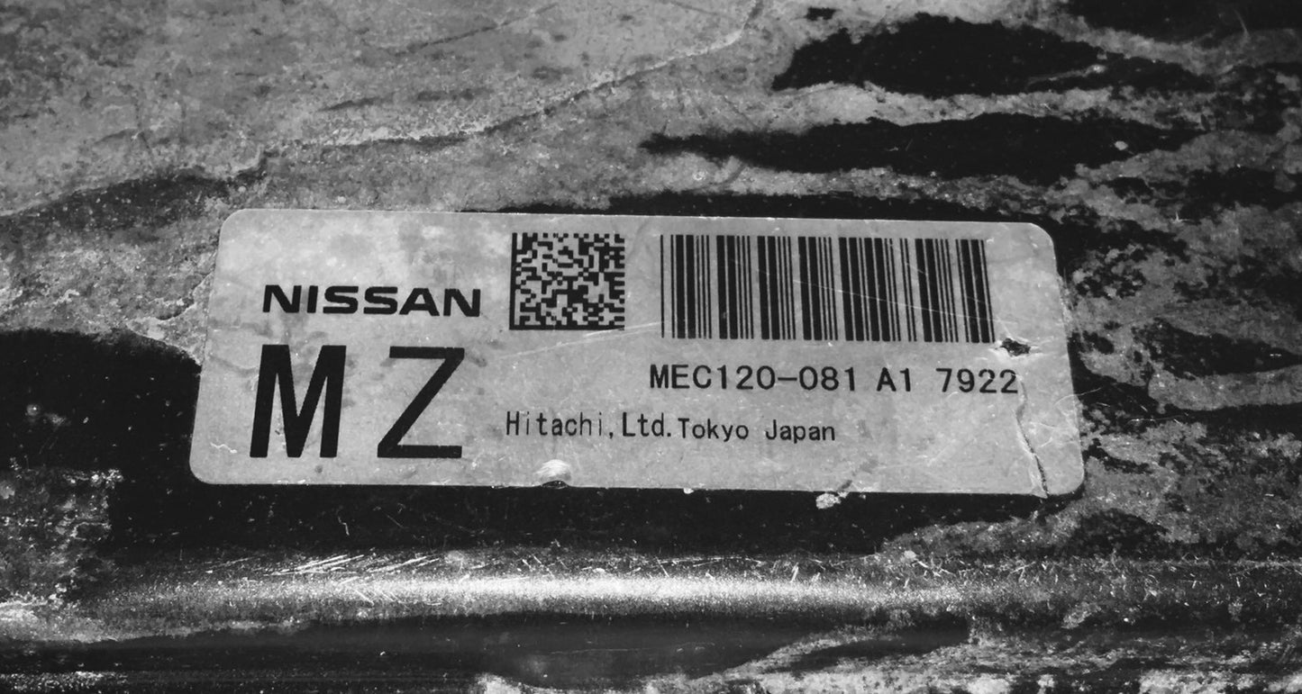 2008 Nissan Altima ECU MEC120-081 A1