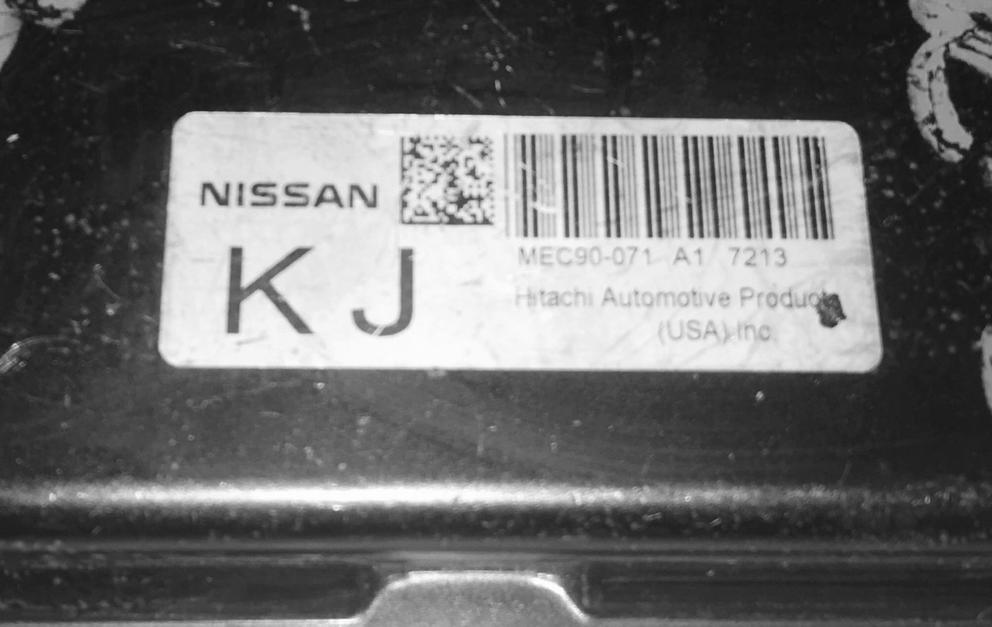 Nissan Sentra MEC90-071 A1