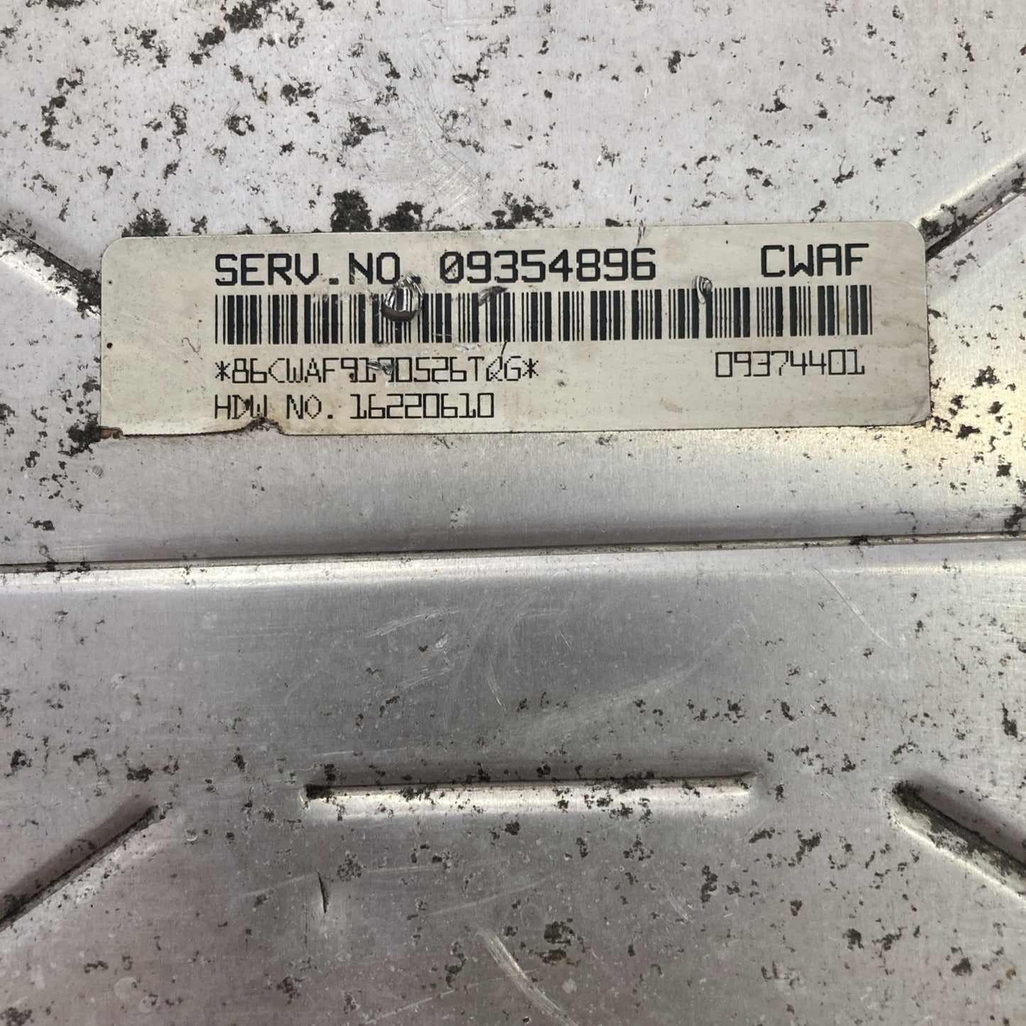 1999-2000 GMC Sierra ECU/ECM 09354896