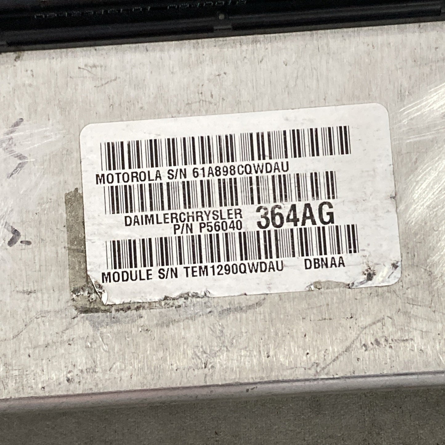 2000 Dodge Durango ECU/ECM P56040364AG