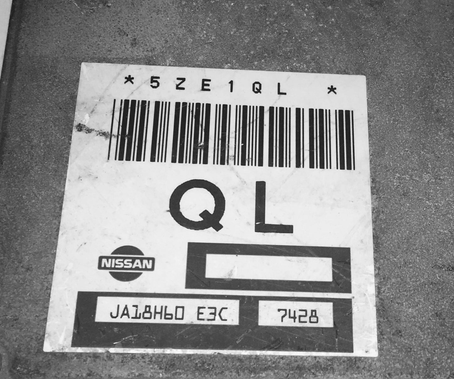1997 Nissan Altima ECU JA18H60 E3C