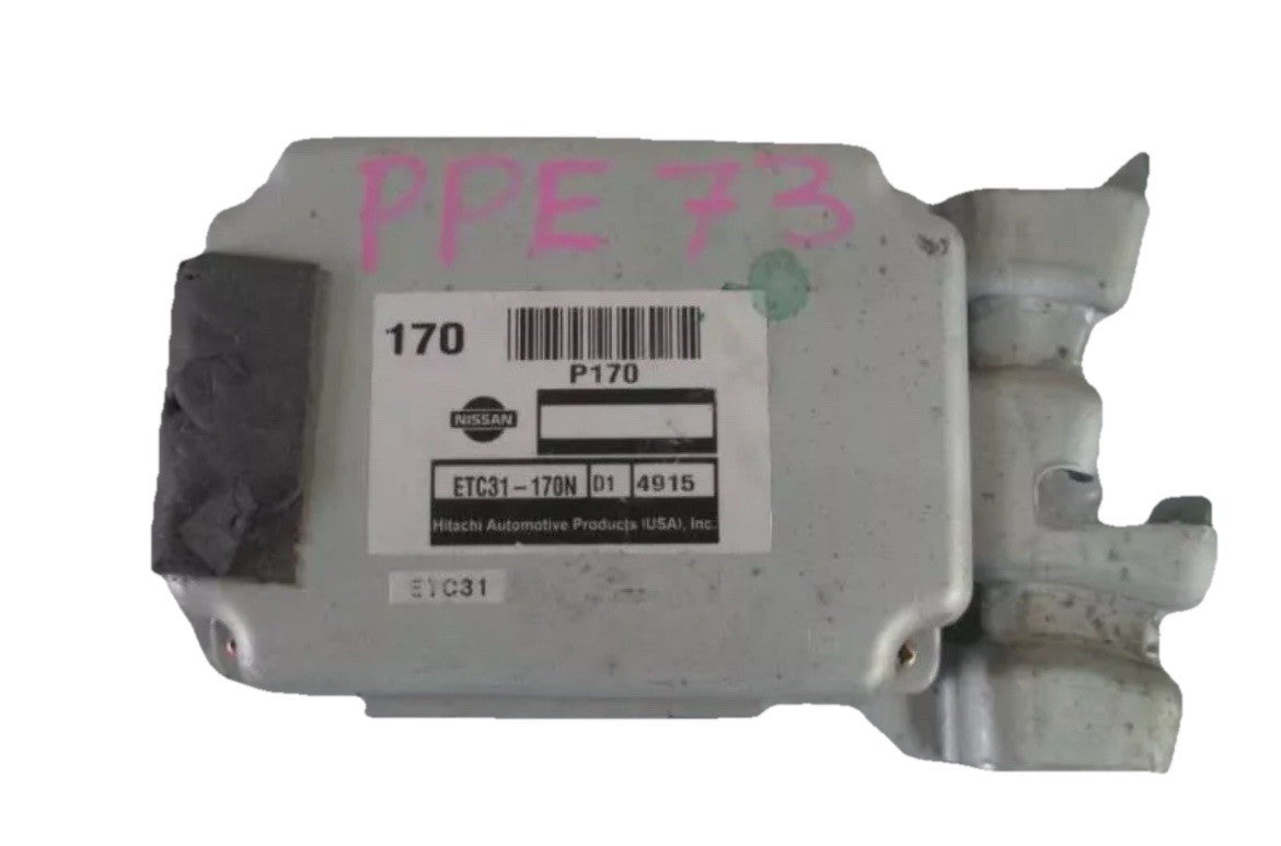 2005 2006 Nissan Altima ECM ECU ETC31-170N D1