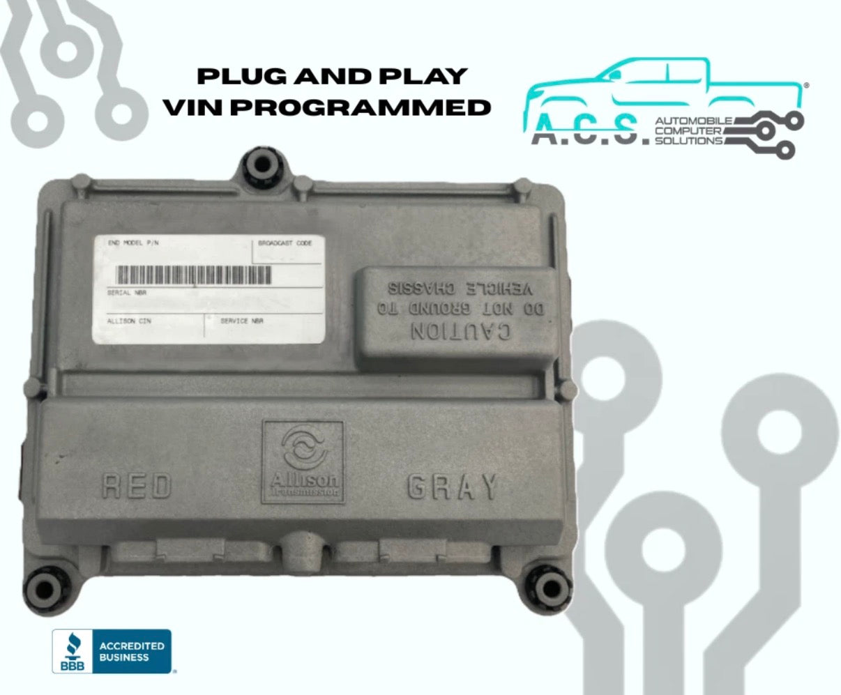 2001-2005 Allison 5-Speed TCM 15768288 | Transmission Control Module VIN Programmed