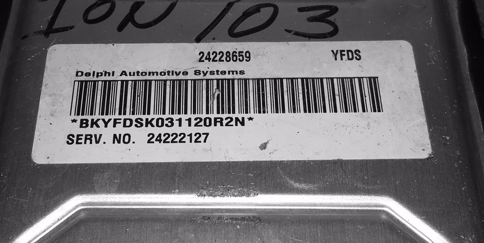 2003 Saturn Ion ECU 24228659