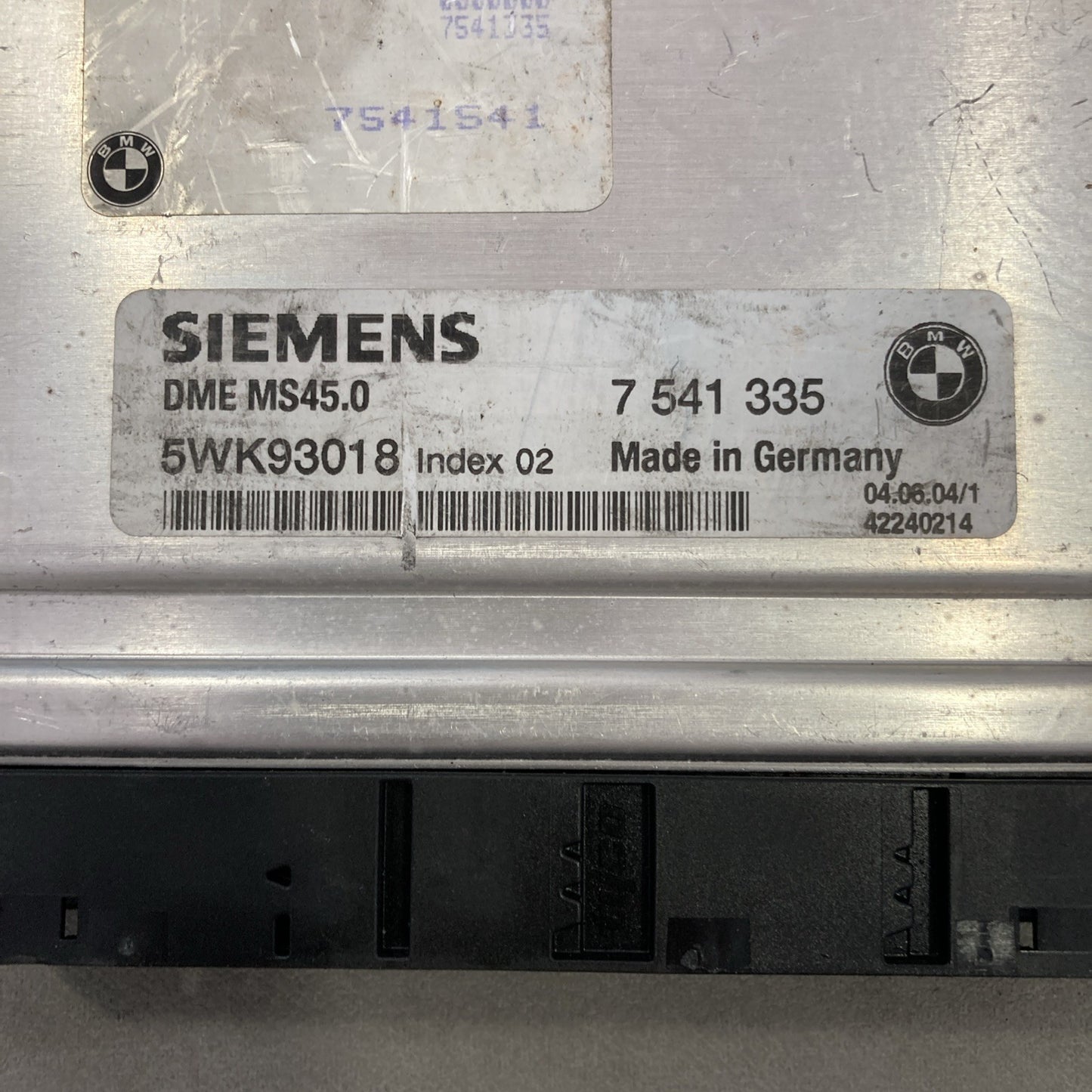 2003-2005 BMW Z4 ECU/ECM DME 7 541 335