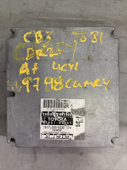 1997-1998 TOYOTA CAMRY ECU/ECM 89661-06361