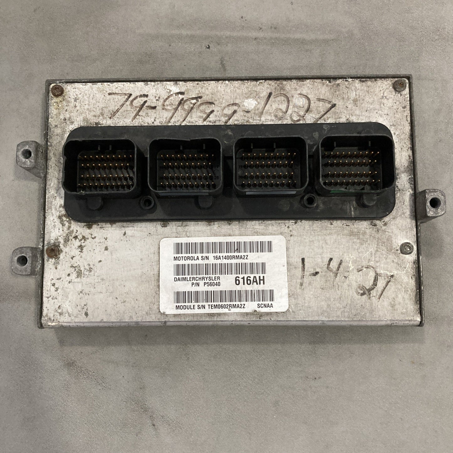 2002 Dodge Durango 4.7L ECU/ECM P56040616AH (B)