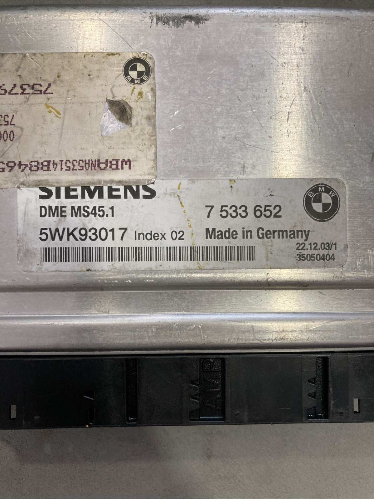 2001-2006 BMW 525i ECU/ECM 7 533 652