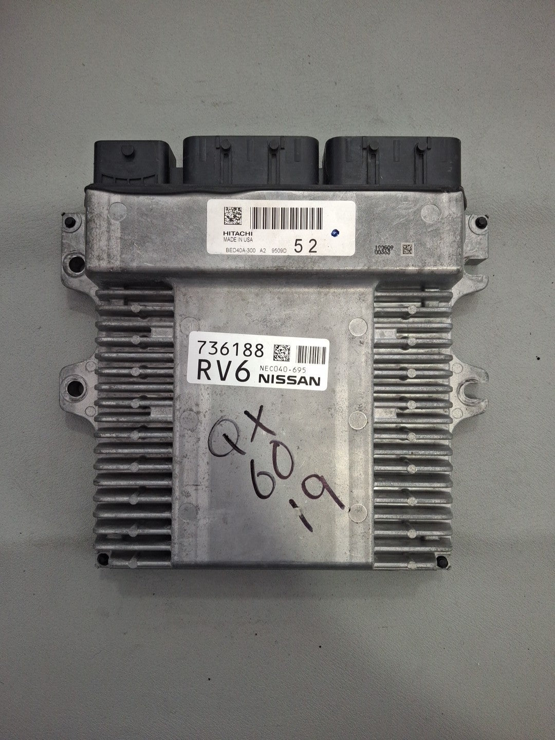 Infiniti QX60 3.5L ECU ECM BED40A-300 A2