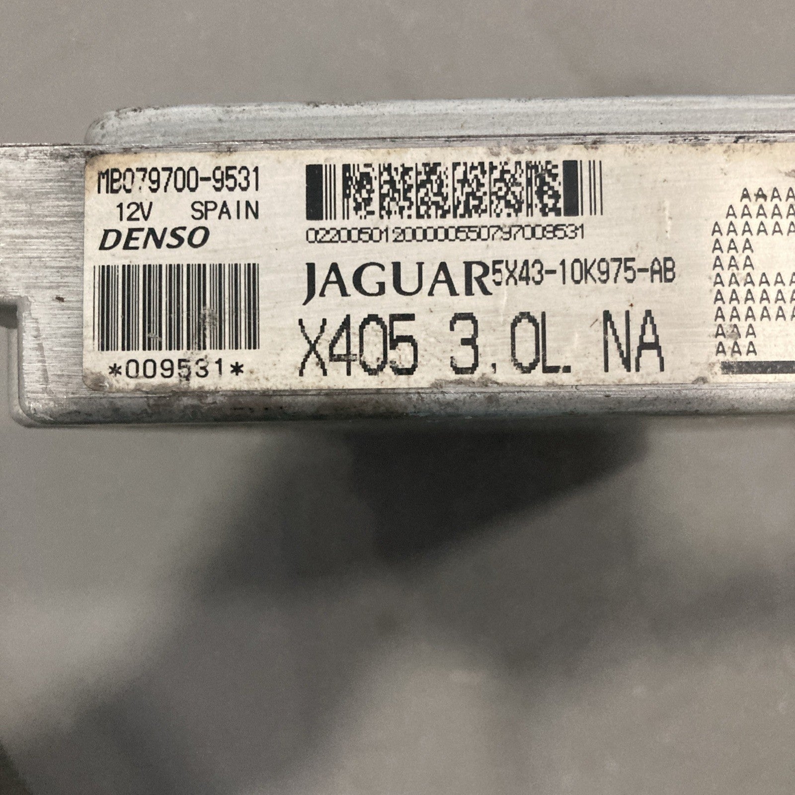 2005 Jaguar X-type ECU/ECM 5X43-10K975-AB