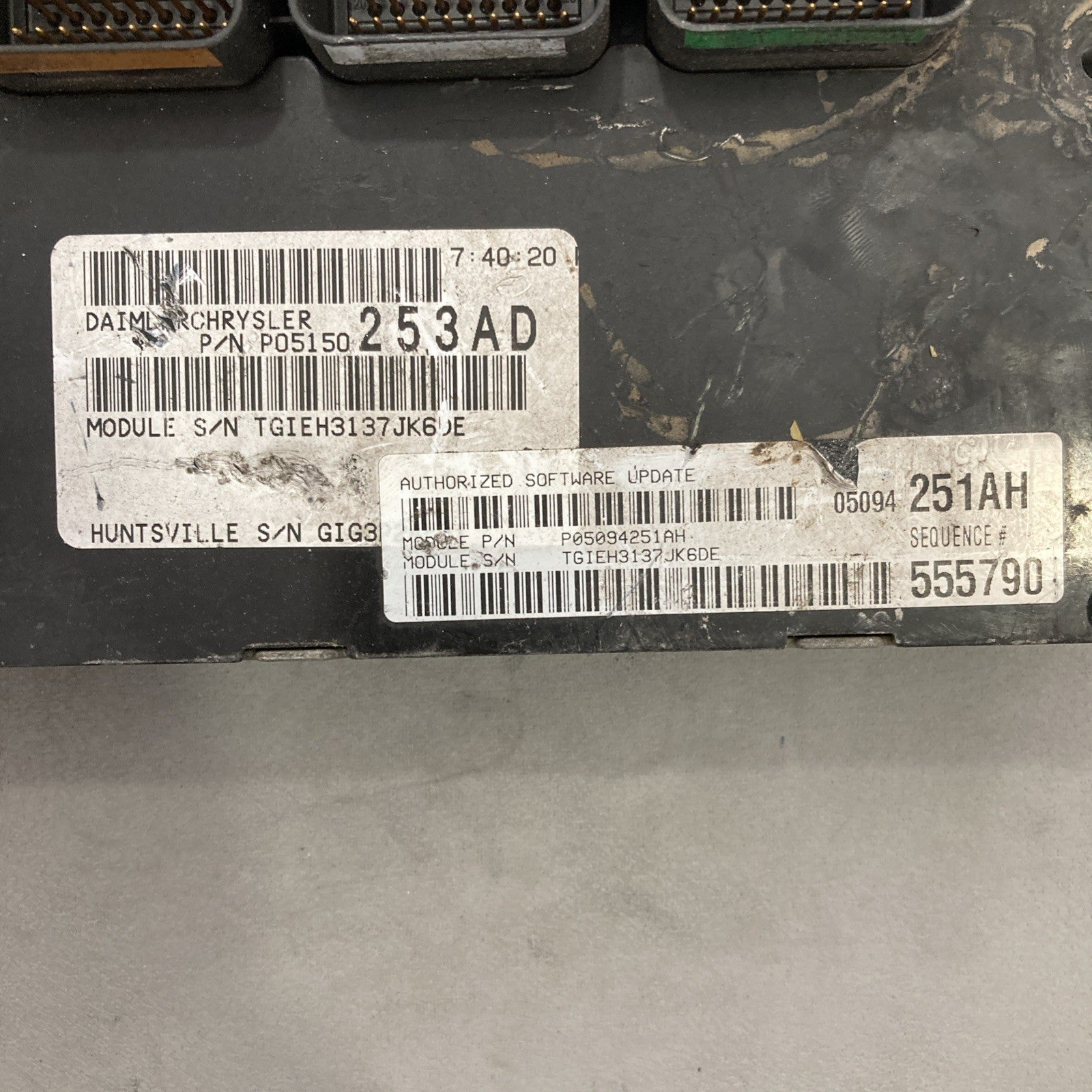 2008-2010 Dodge Caravan ECU/ECM P05150253AD
