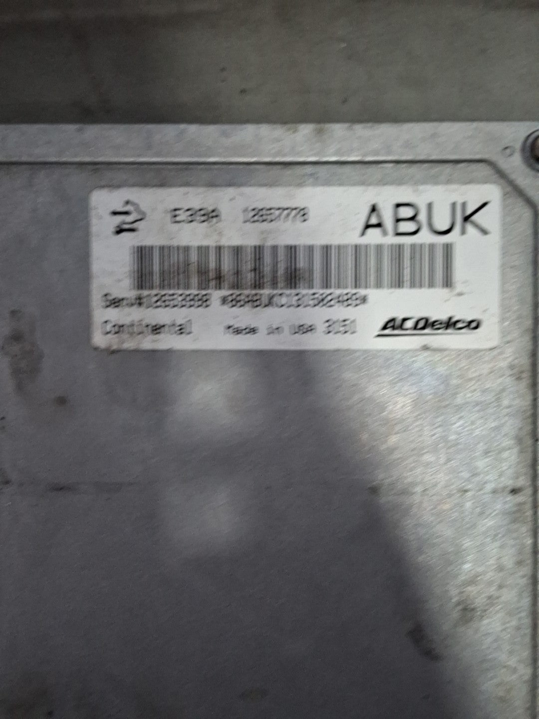 2014 Chevrolet Impala ECU/ECM 12653998