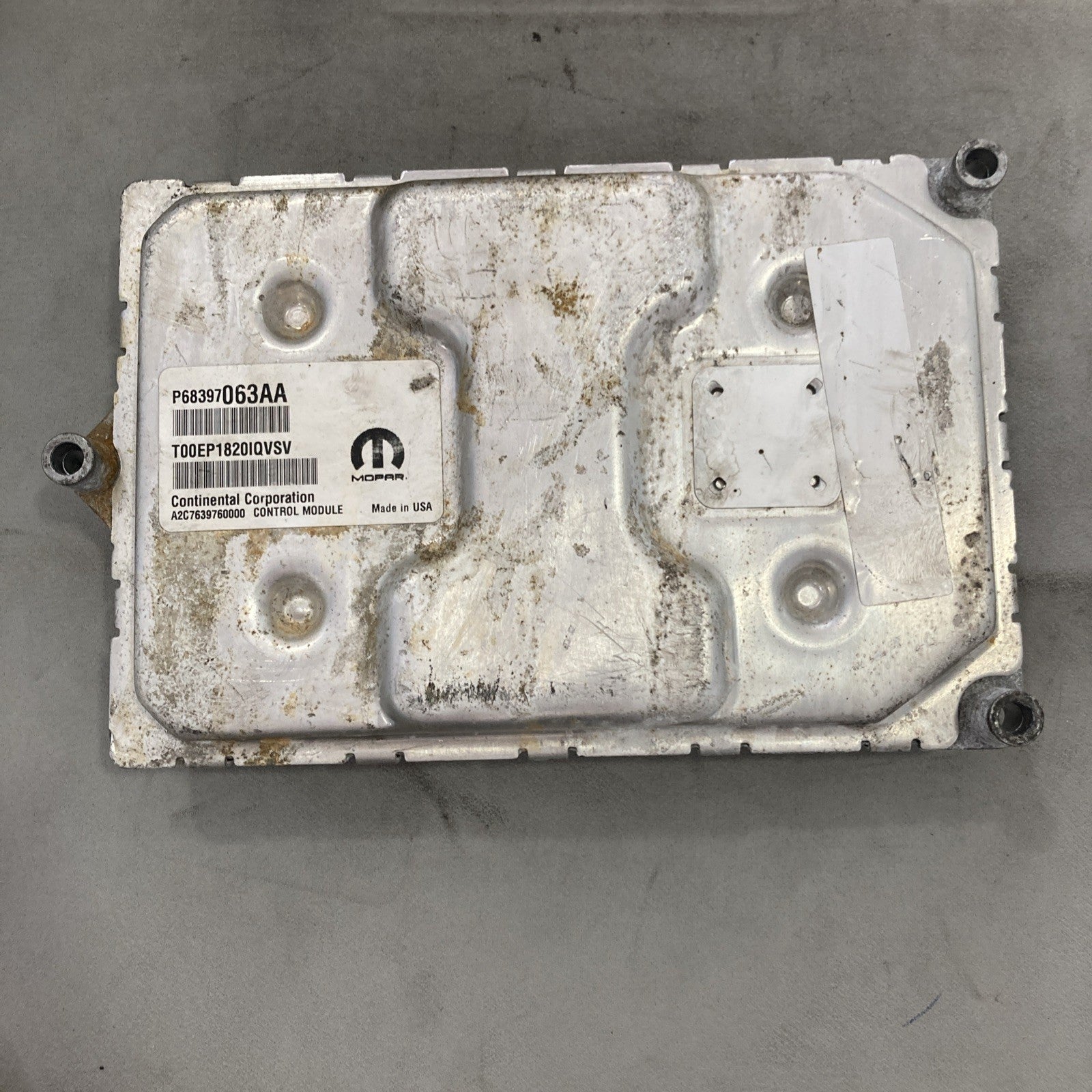 2019-2020 Jeep Cherokee ECU/ECM P68397063AA