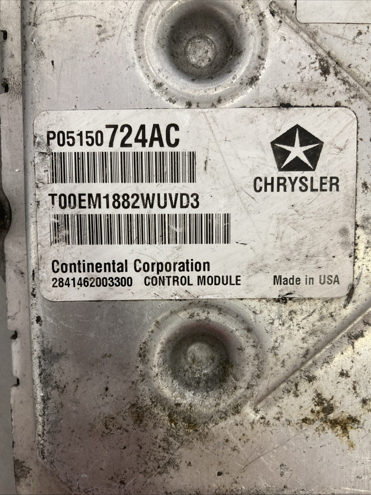 2013 Dodge Caravan ECU/ECM P05150724AC