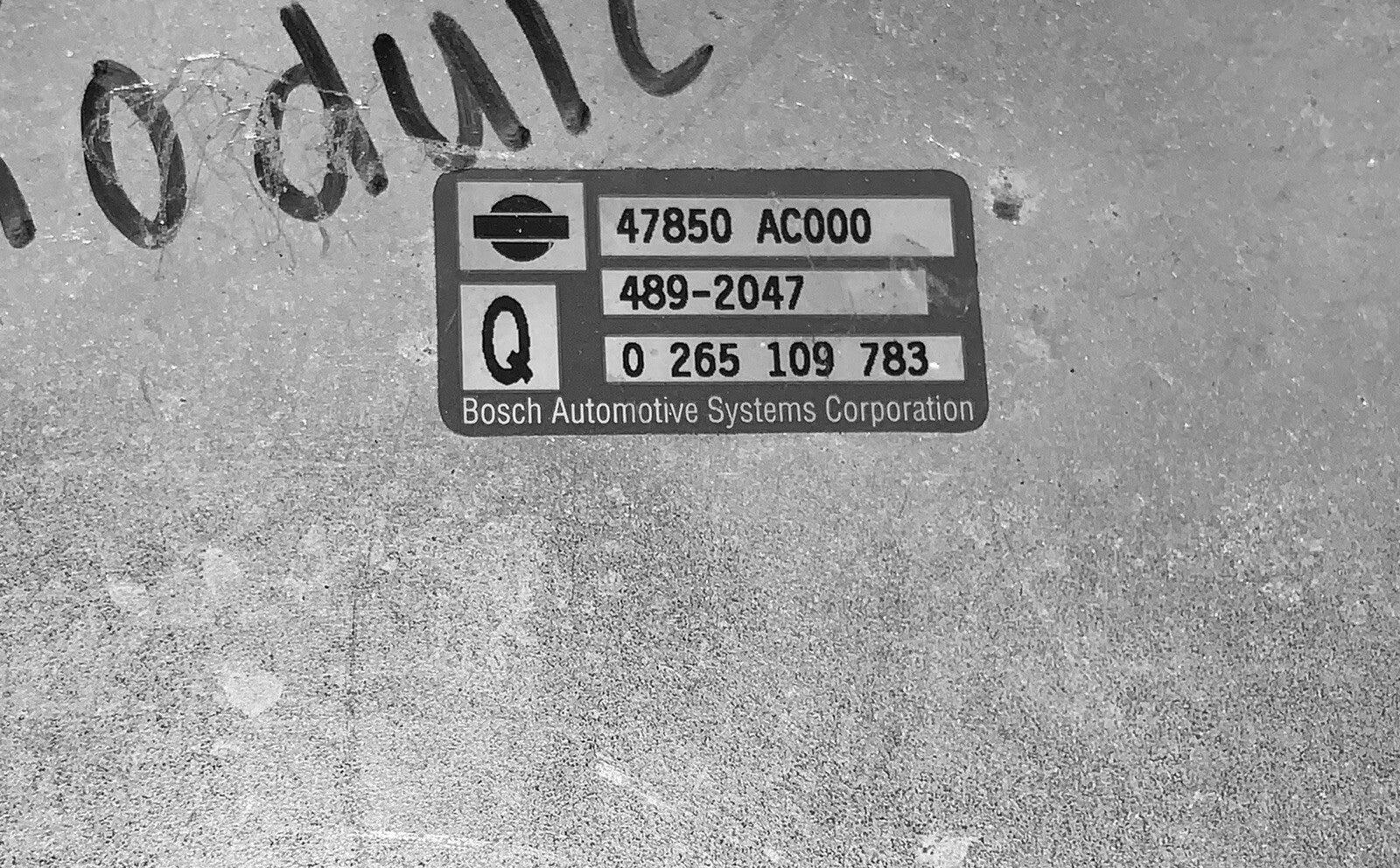 2005 Infiniti G35 ABS Control Module ECU 47850 AC000