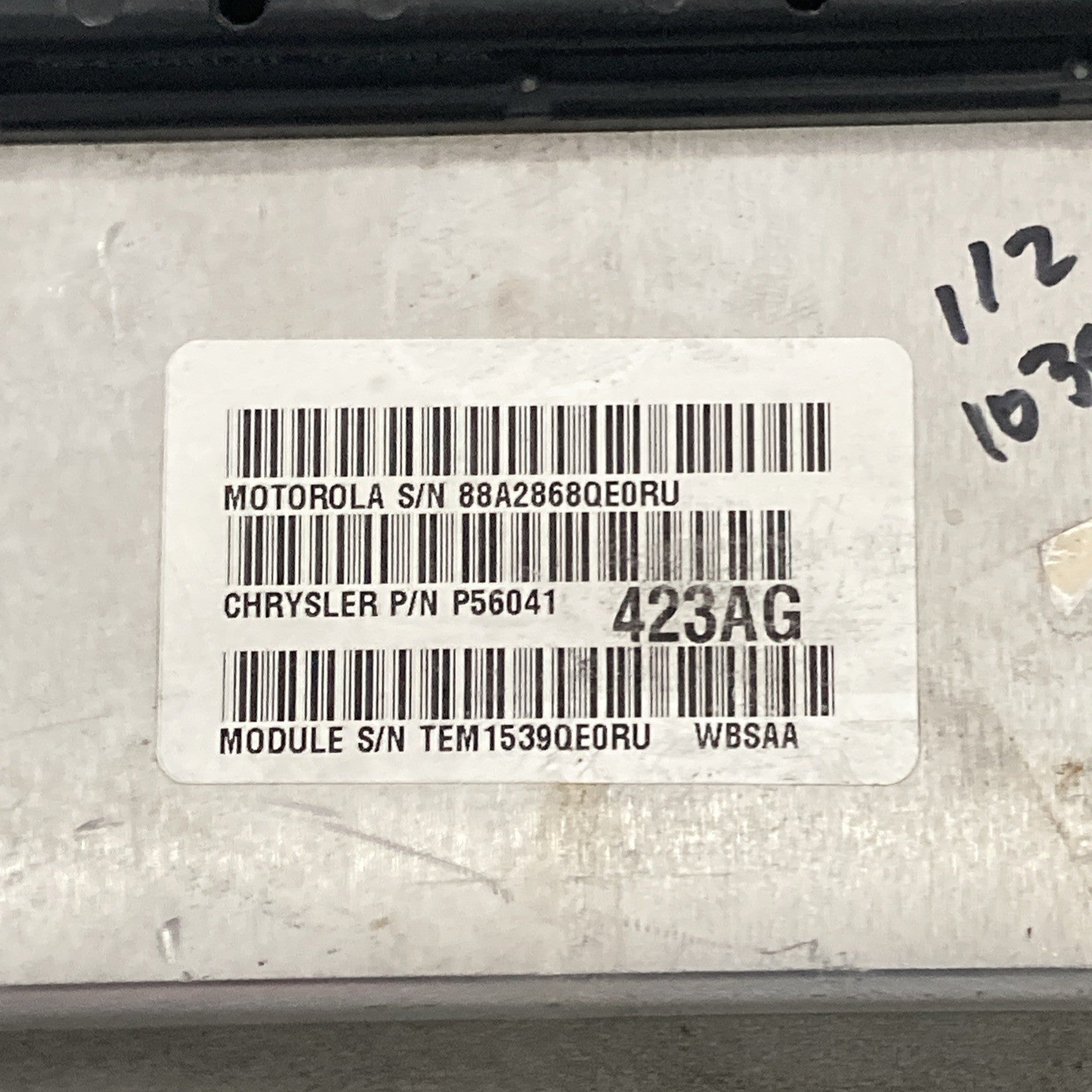 1999 Jeep Grand Cherokee 4.0L ECU/ECM P56041423AG