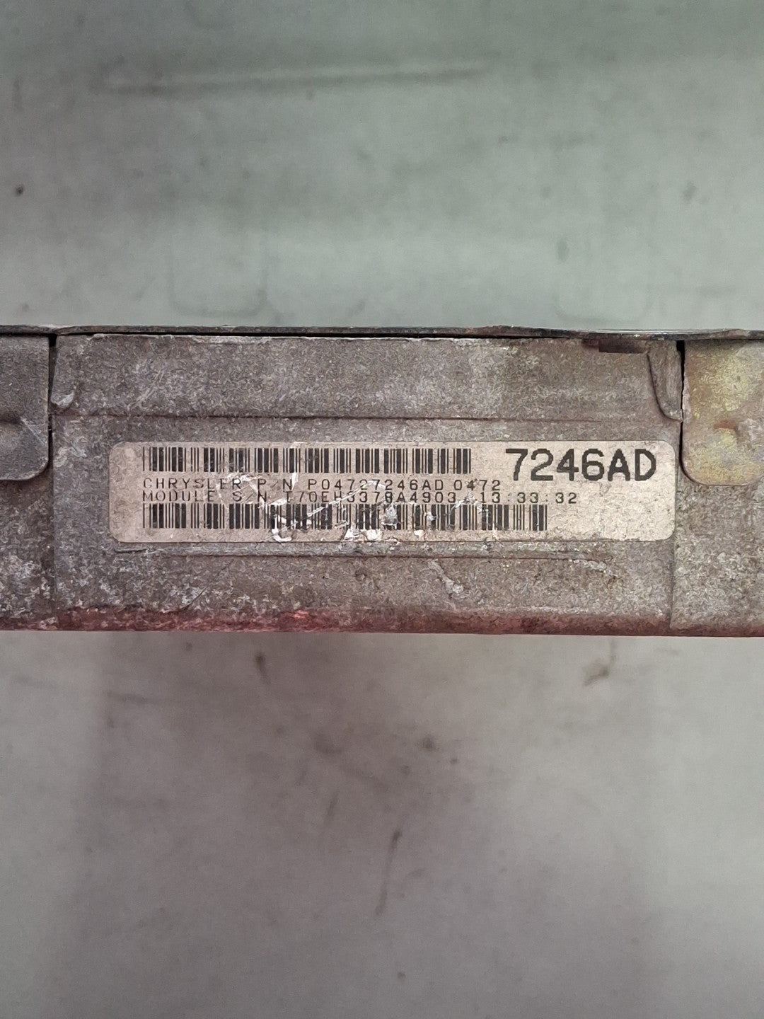 1999 Chrysler Caravan ECU/ECM P04727246AD