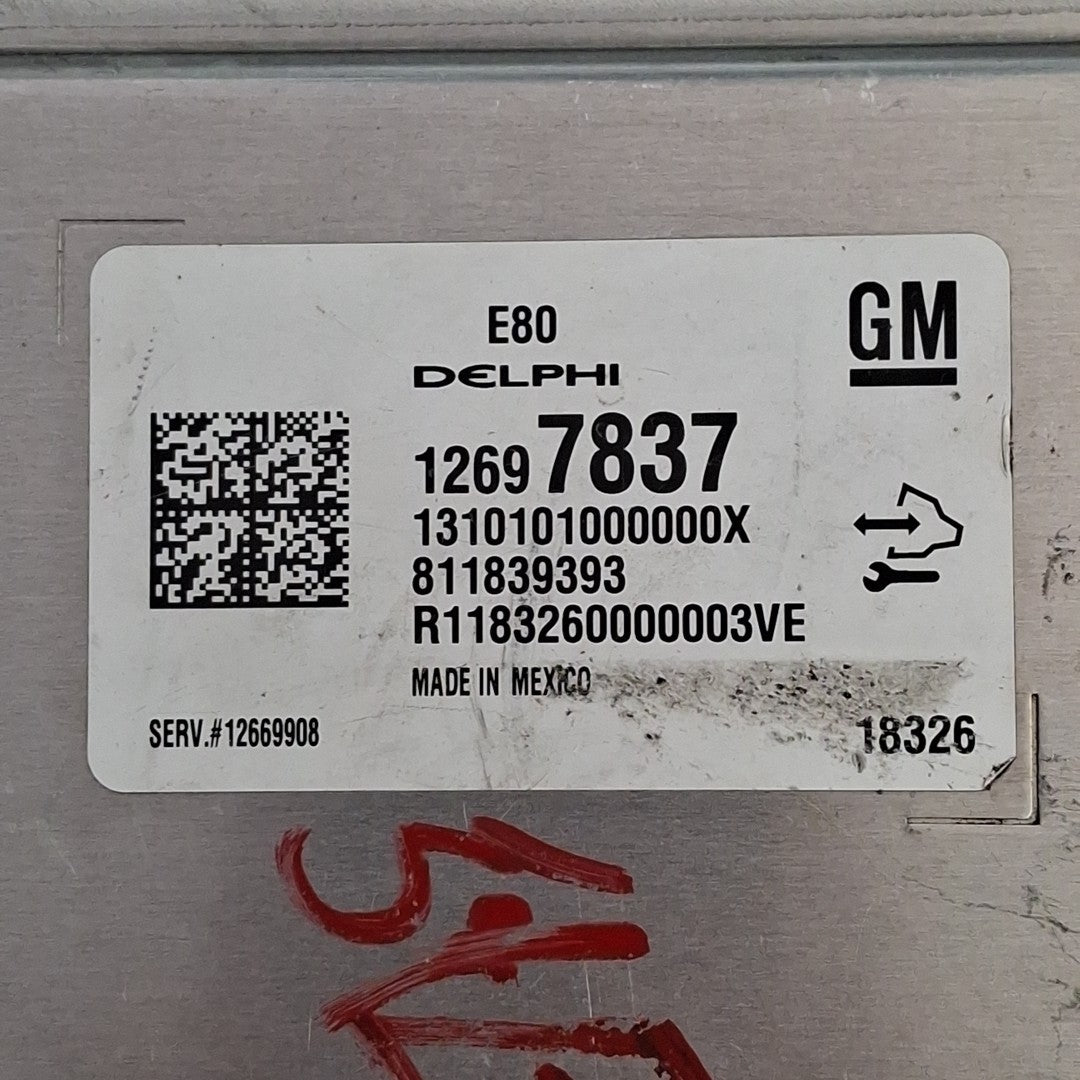 2017-2021 Chevrolet Malibu 1.5L ECU/ECM 12697837 *VIN PROGRAMMED*