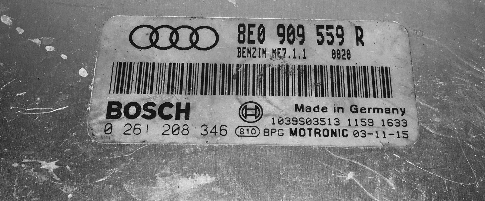 2003 Audi ECU 8E0 909 559 R