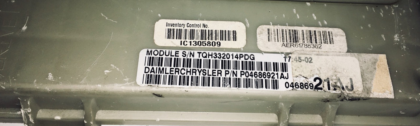 2001 Dodge Caravan ECU P04686921AJ