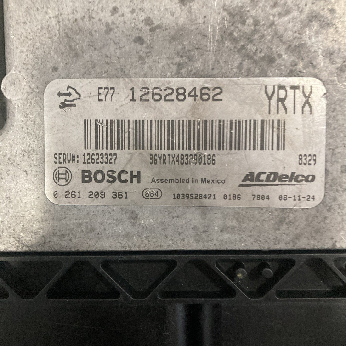 2009 Cadillac CTS 3.6L ECU/ECM 12628462