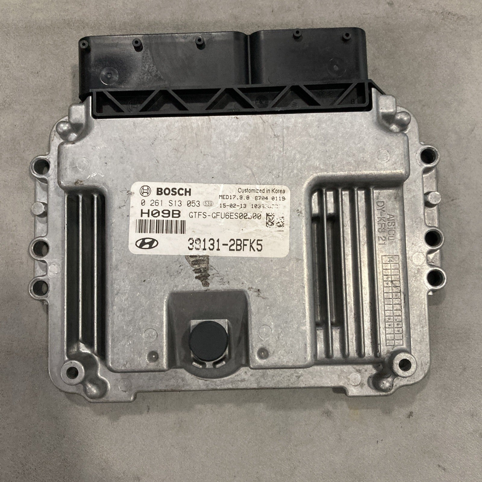 2015-2017 Hyundai Veloster 1.6L Engine Control Module 39131-2BFK5