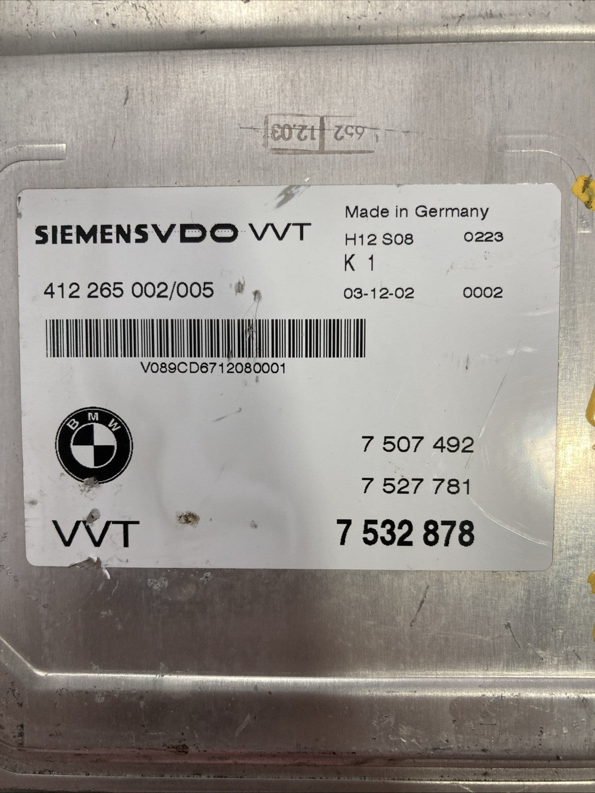 2004 BMW 545I ECU/ECM 7 532 878
