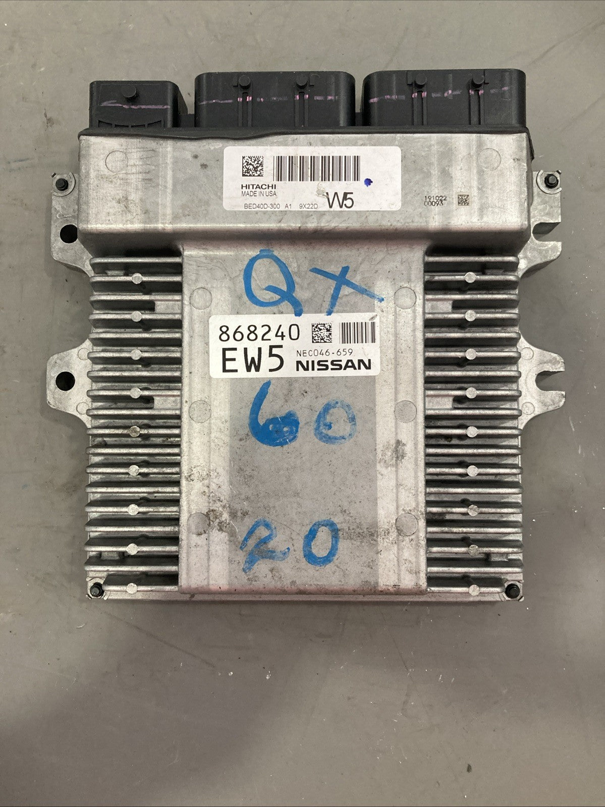 2014-2020 Infiniti QX60 3.5L ECU/ECM NEC046-659