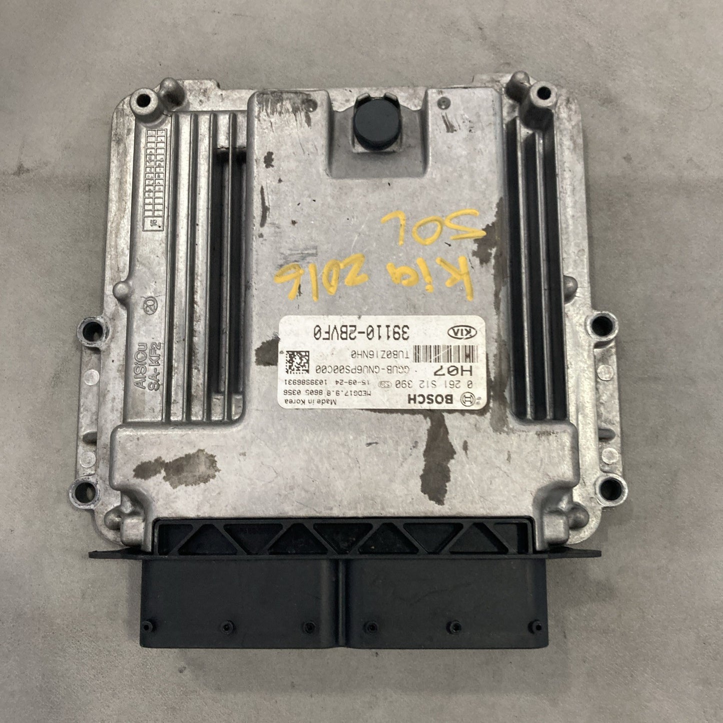 2016-2017 Kia Rio 1.6L Engine Control Module 39110-2BVF0