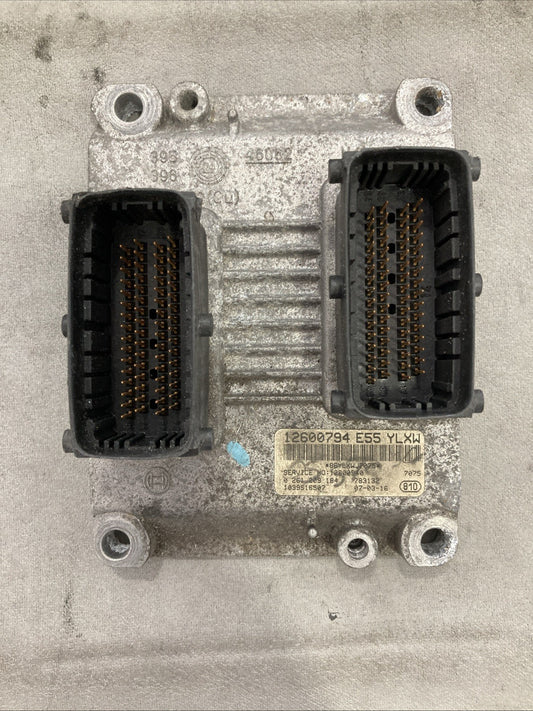 2003-2005 Cadillac STS ECU/ECM 12600794 E55 YLXW