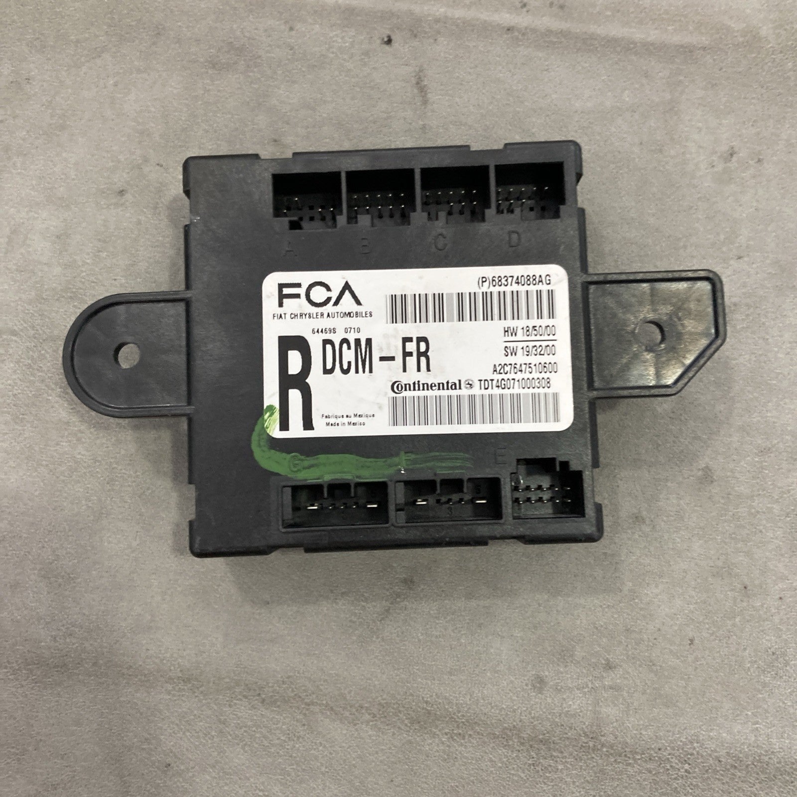 2019-2021 Ram 2500 Door Control Module 68374088AG