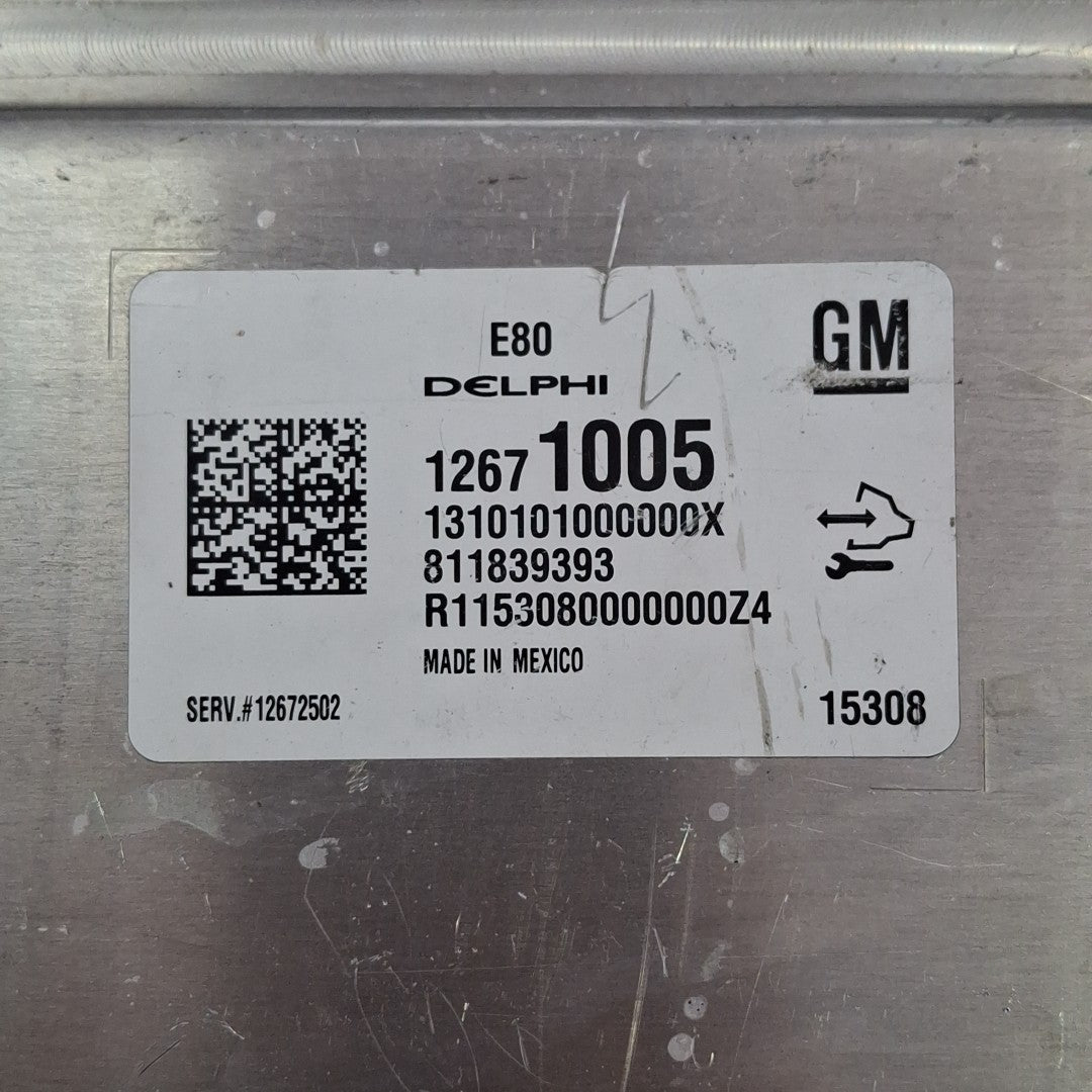 2016 Chevrolet Colorado 2.5L ECU/ECM 12671005 *VIN PROGRAMMED*
