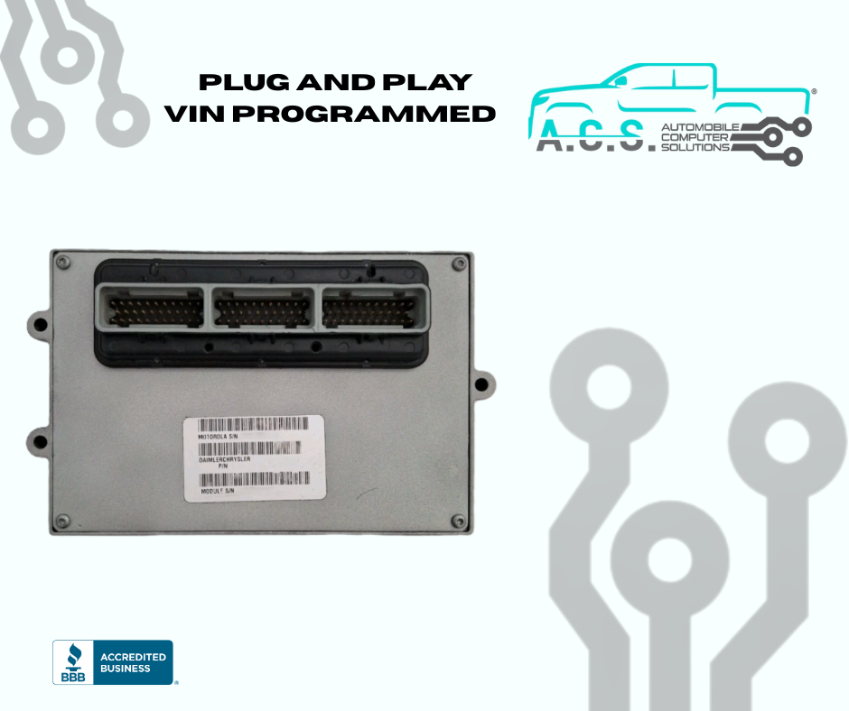 2003 Jeep Liberty 3.7L ECU/ECM P56044286AA *VIN PROGRAMMED*