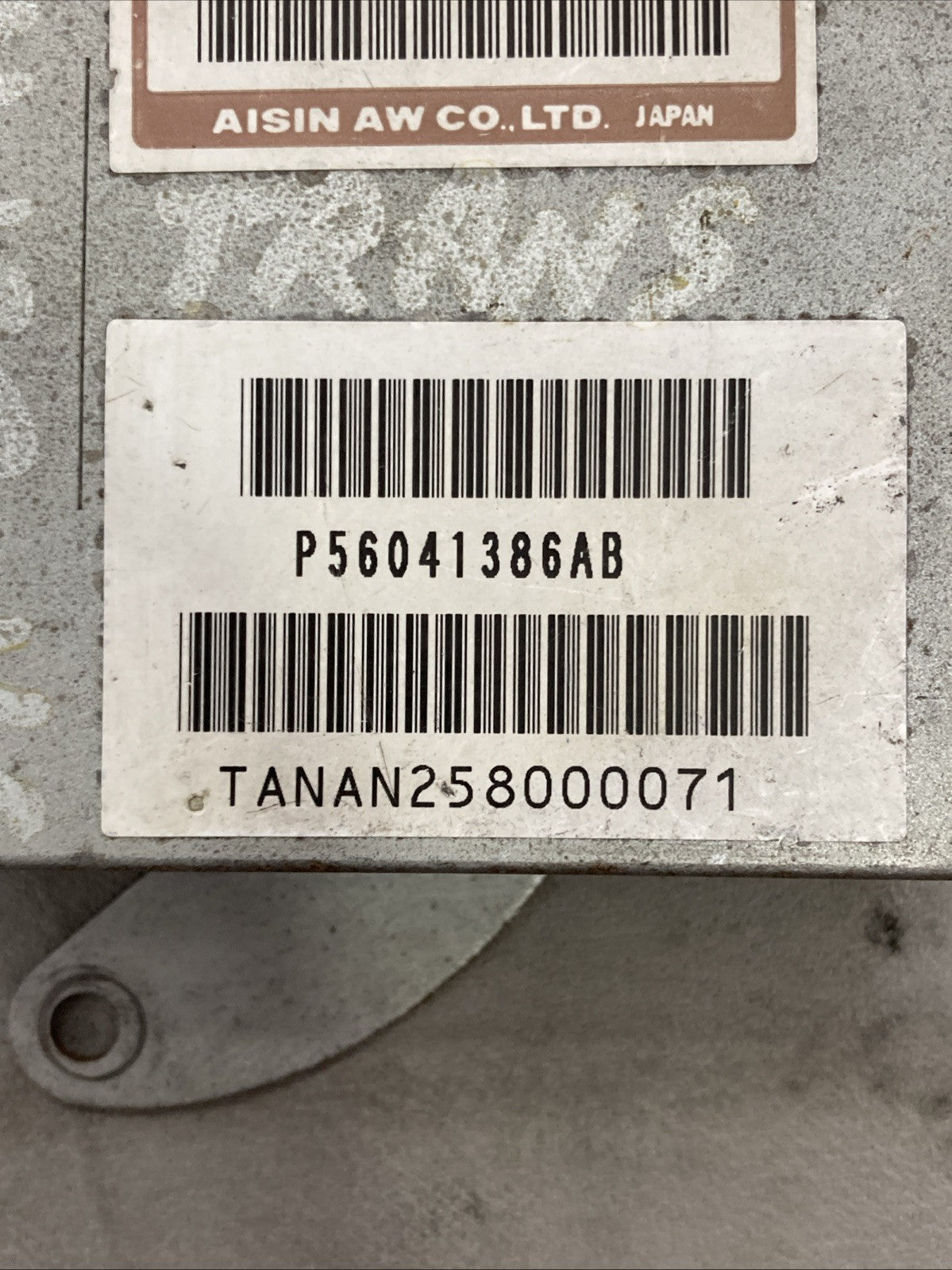 1998-2001 Jeep Cherokee Transfer Case Control Module P56041386AB