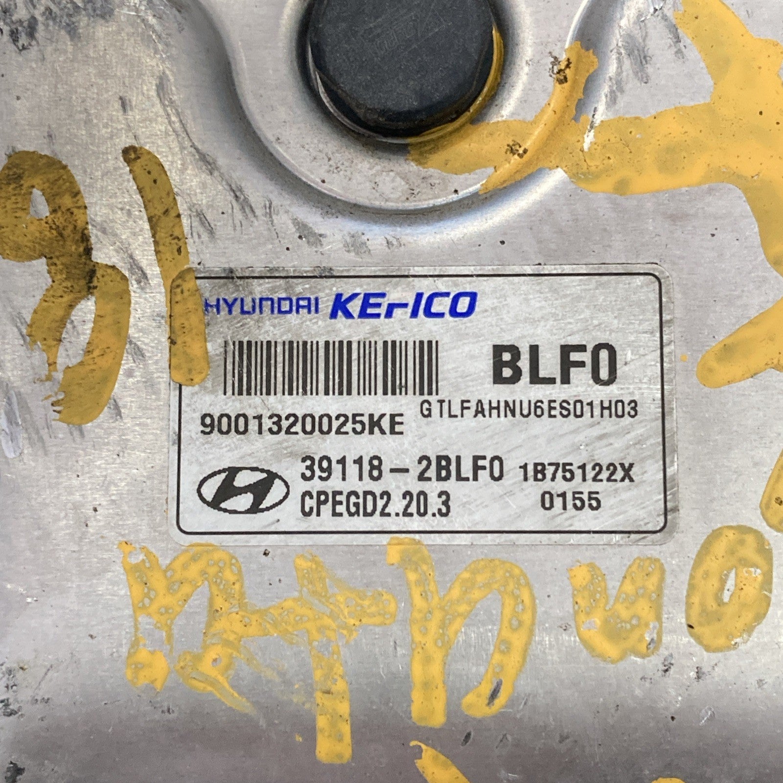 2018 Hyundai Sonata 1.6L ECU/ECM 39118-2BLF0
