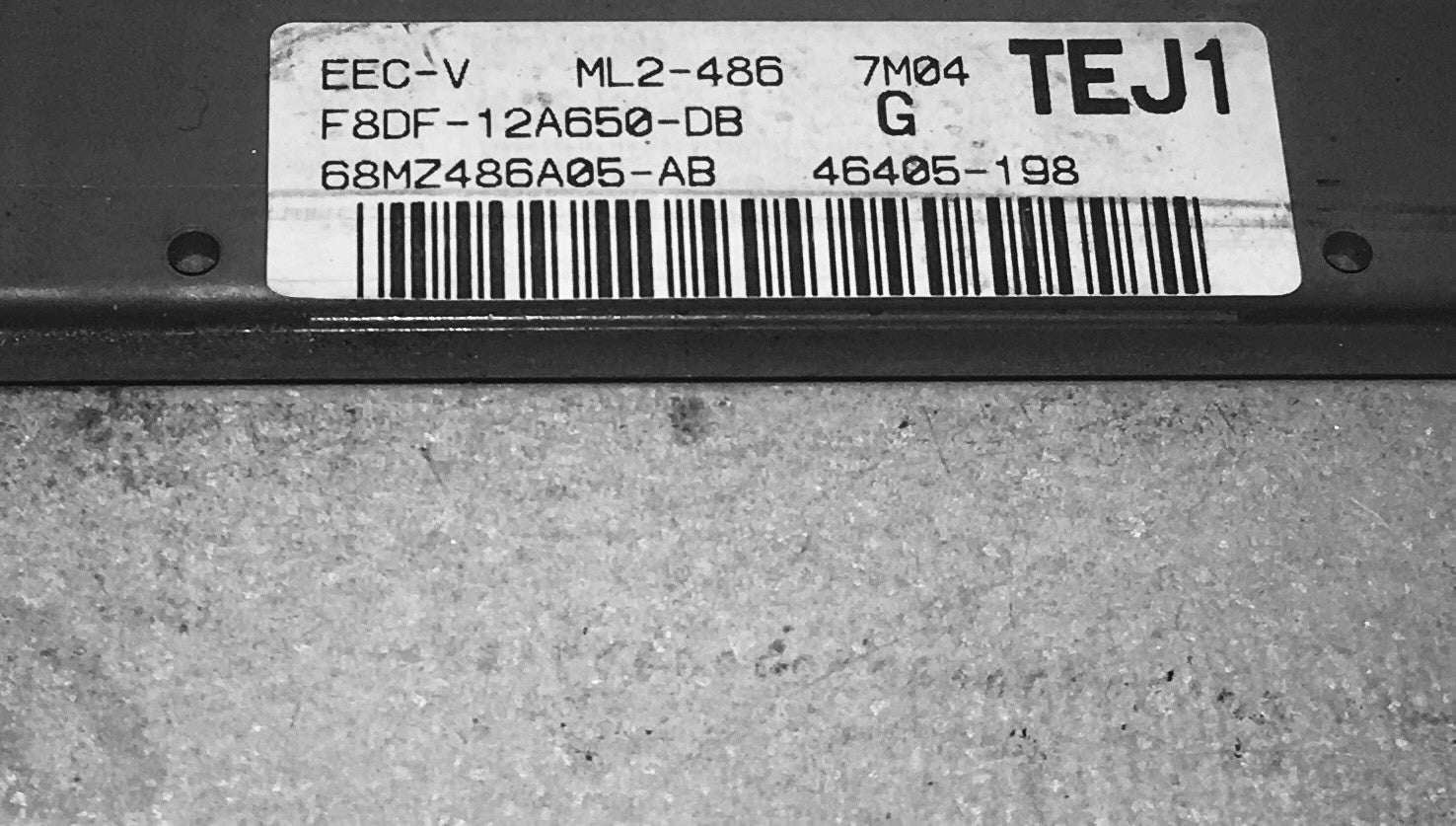 1998 Ford Taurus Sable ECU F8DF-12A650-DB