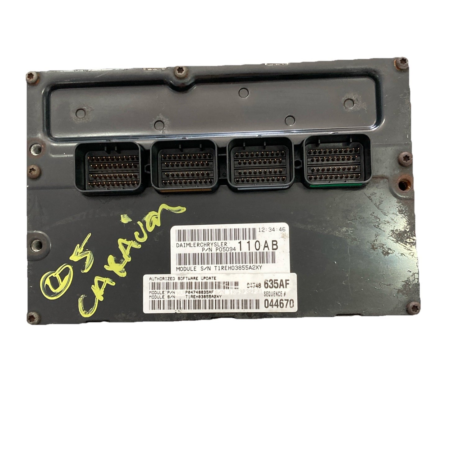 2005 Dodge Caravan 3.5L ECU/ECM P05094110AB *VIN PROGRAMMED*