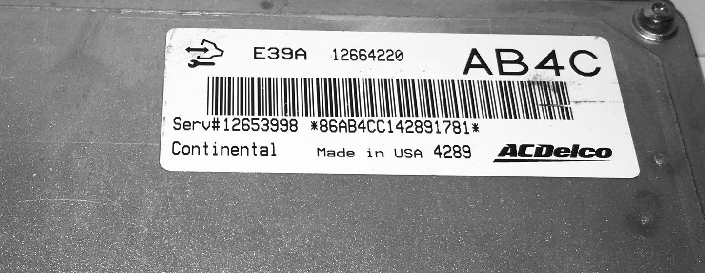 2013-2016 Cadillac ECU 12664220 / 12653998