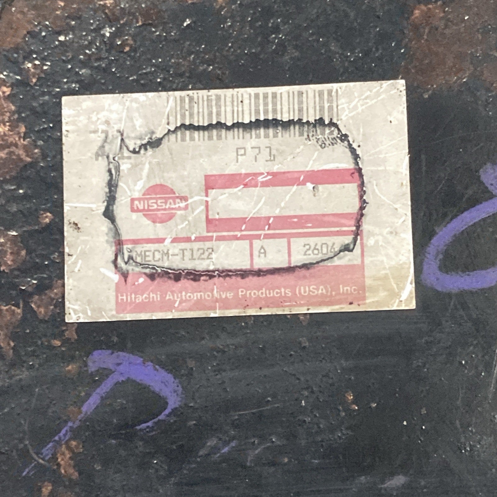 1992-1993 Nissan Pickup ECU/ECM MECM-T122