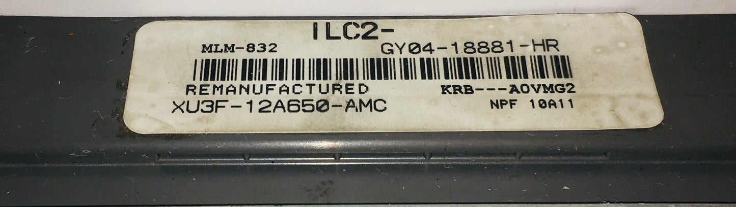 2001 Ford Mazda ECU XU3F-12A650-AMC 